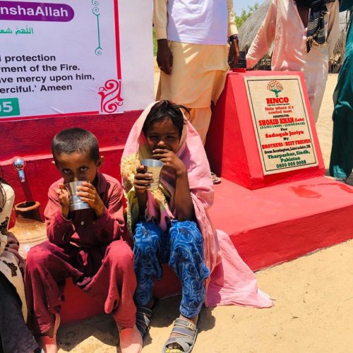 Children benefiting from school attendance