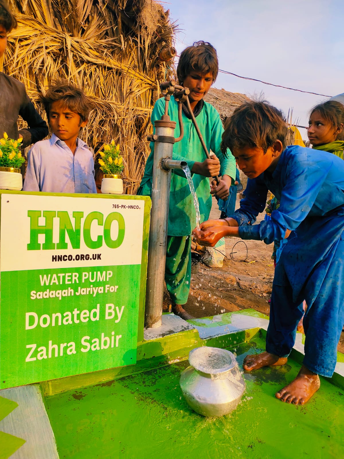 Water pump installation 2