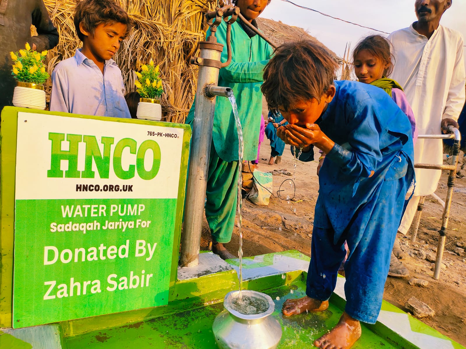 Water pump installation 3