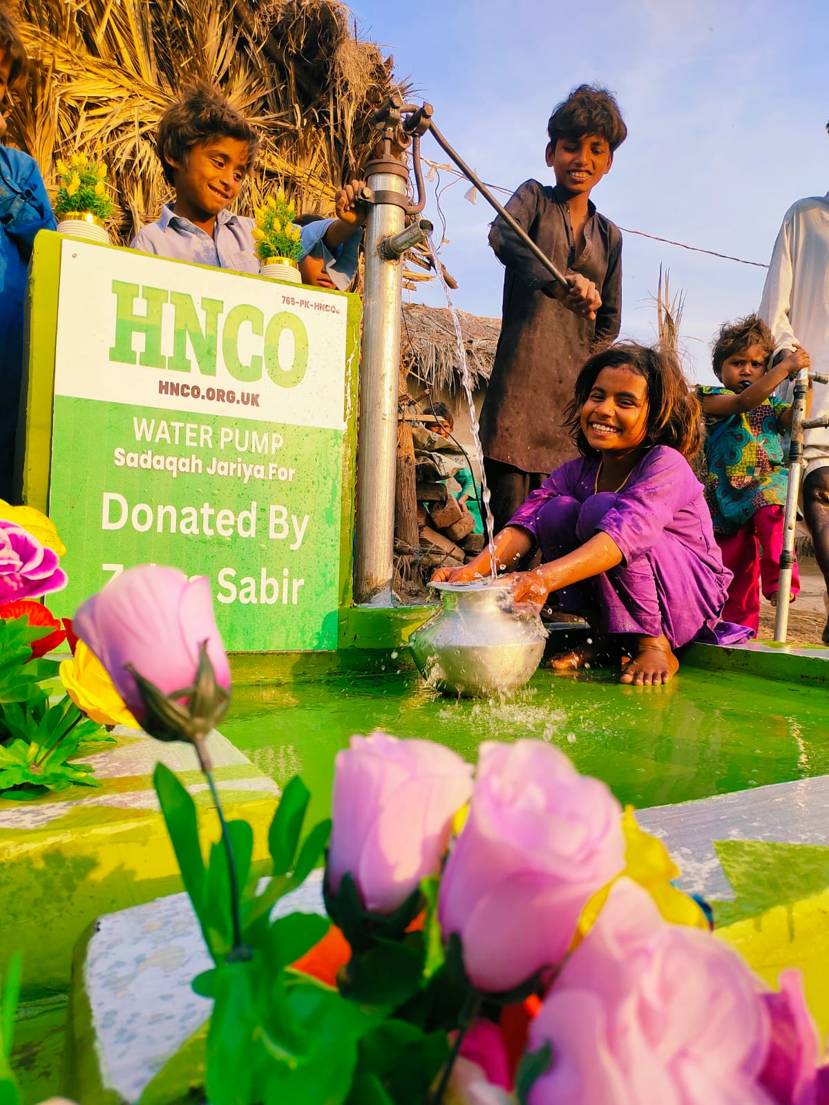 Water pump installation 5